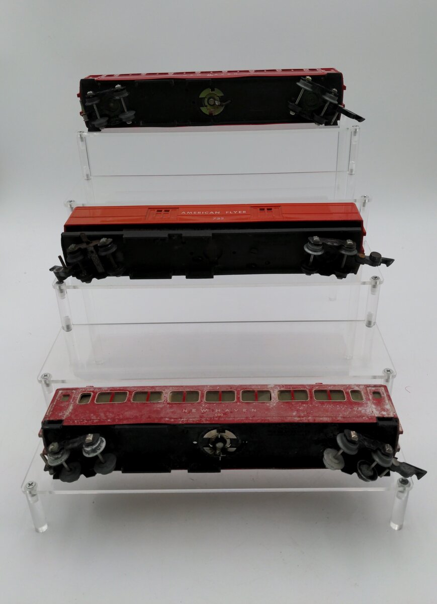 American Flyer Vintage S Postwar Passenger Cars # 650, 732 & 650 [3]
