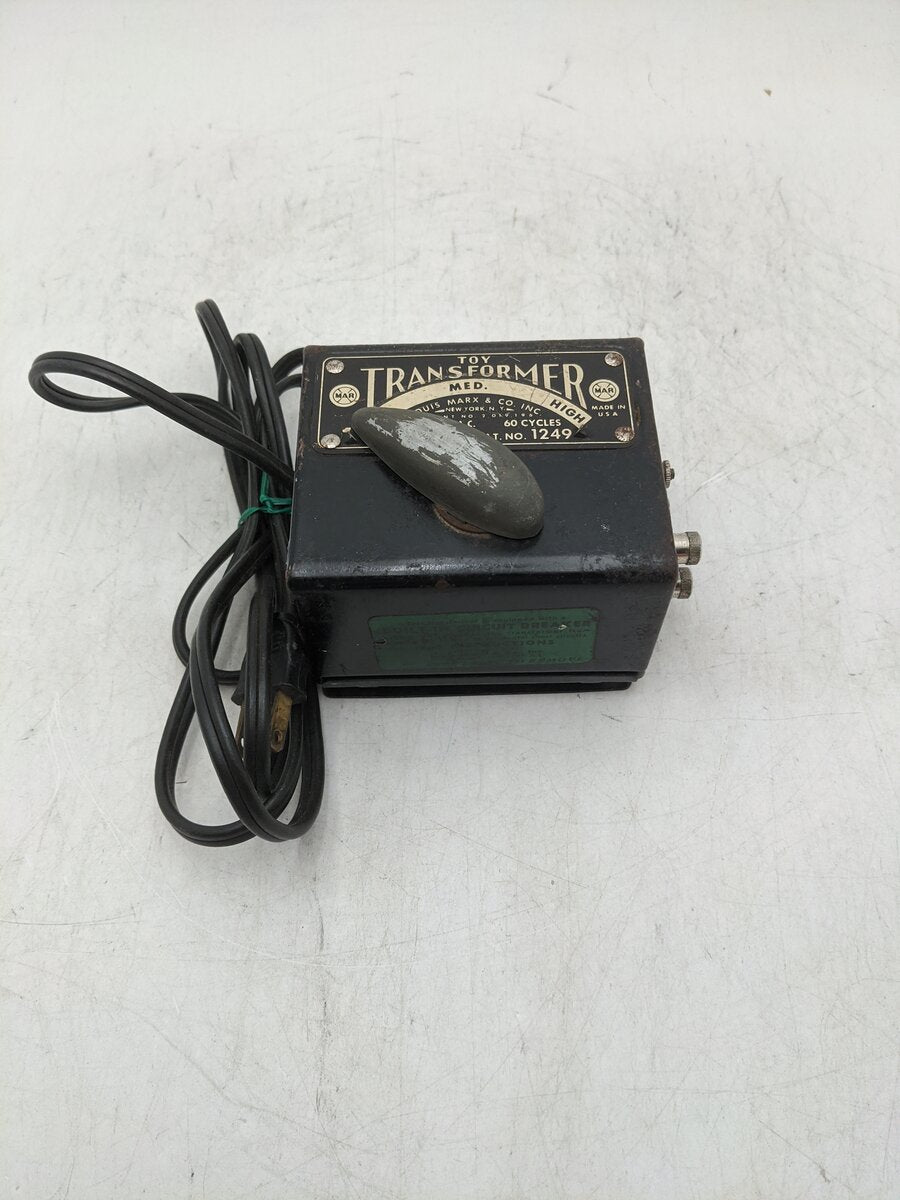 Marx 1249 Vintage O 50 Watt 'Toy' Transformer VG