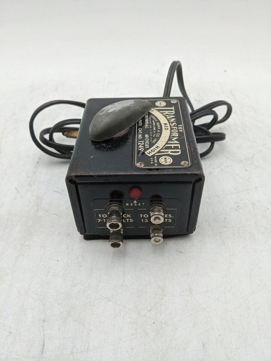 Marx 1249 Vintage O 50 Watt 'Toy' Transformer VG