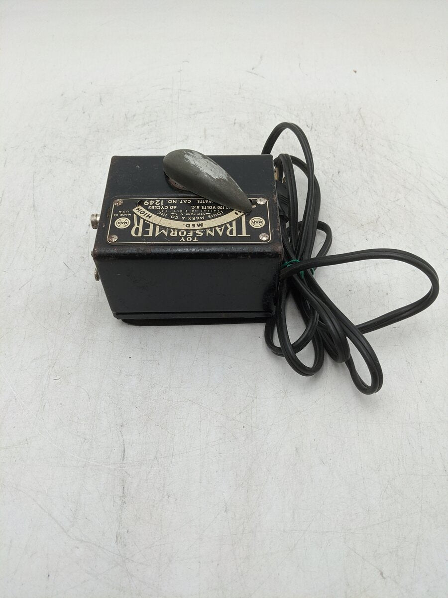 Marx 1249 Vintage O 50 Watt 'Toy' Transformer VG
