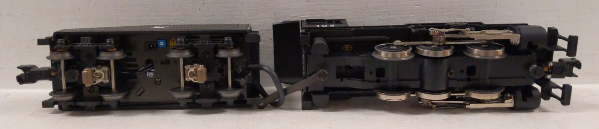 MTH 30-1202-1 O Jersey Central Switcher Steam Engine w/PS2 #105 EX/Box
