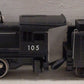 MTH 30-1202-1 O Jersey Central Switcher Steam Engine w/PS2 #105 EX/Box