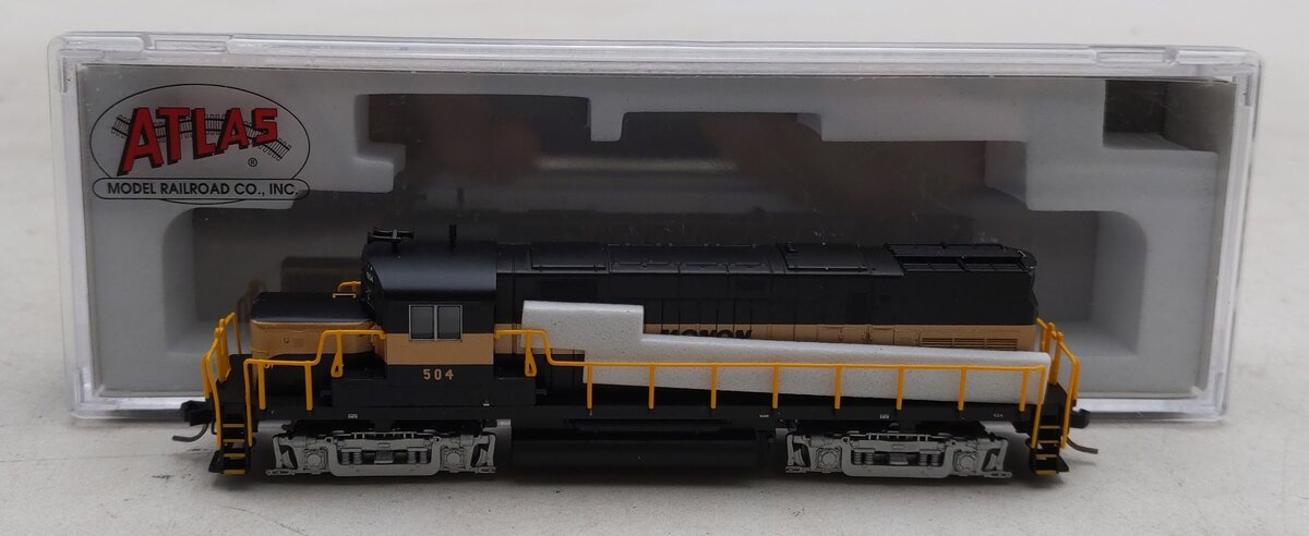Atlas 40004009 N MONON C420 Phase 2B Diesel Locomotive #504