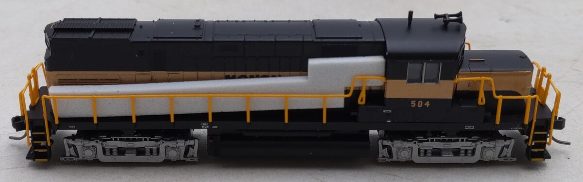 Atlas 40004009 N MONON C420 Phase 2B Diesel Locomotive #504
