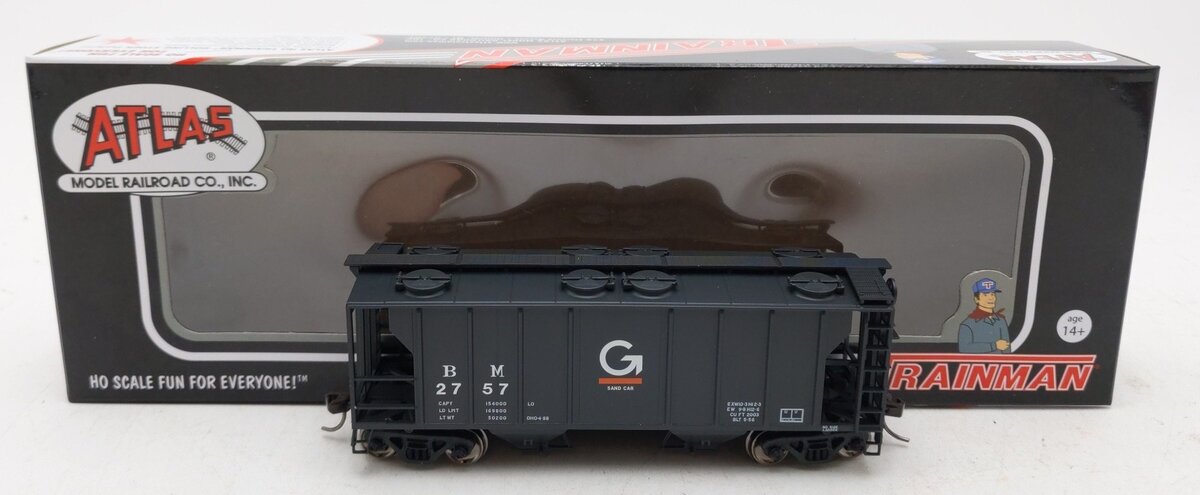 Atlas 20006550 HO Boston and Maine TM PS-2 Covered Hopper #2757