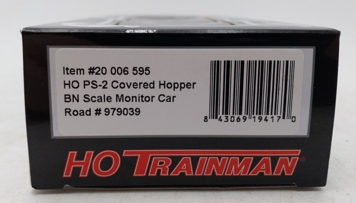 Atlas 20006595 HO Scale BN Monitor Car TM PS-2 Covered Hopper #979039