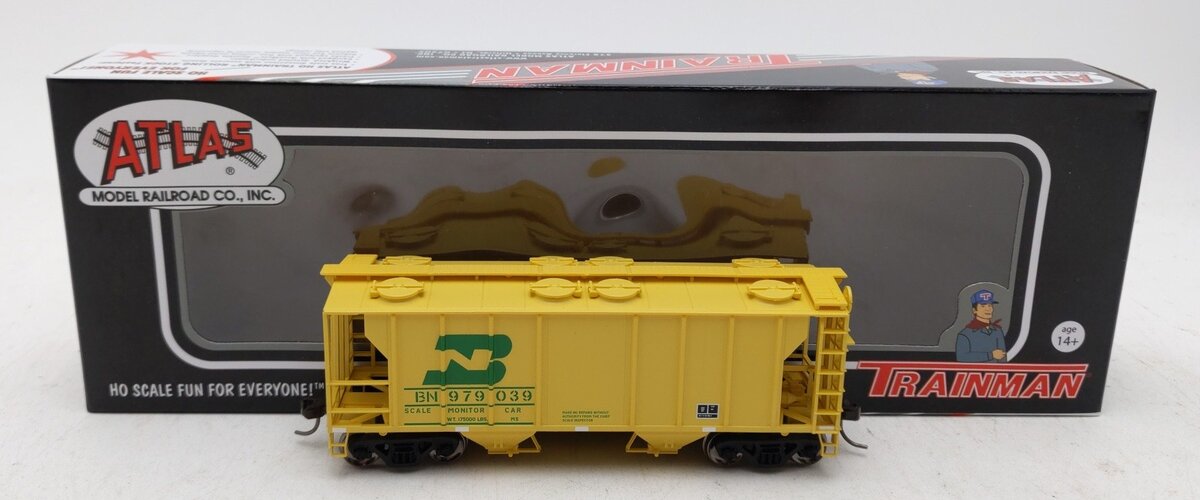 Atlas 20006595 HO Scale BN Monitor Car TM PS-2 Covered Hopper #979039