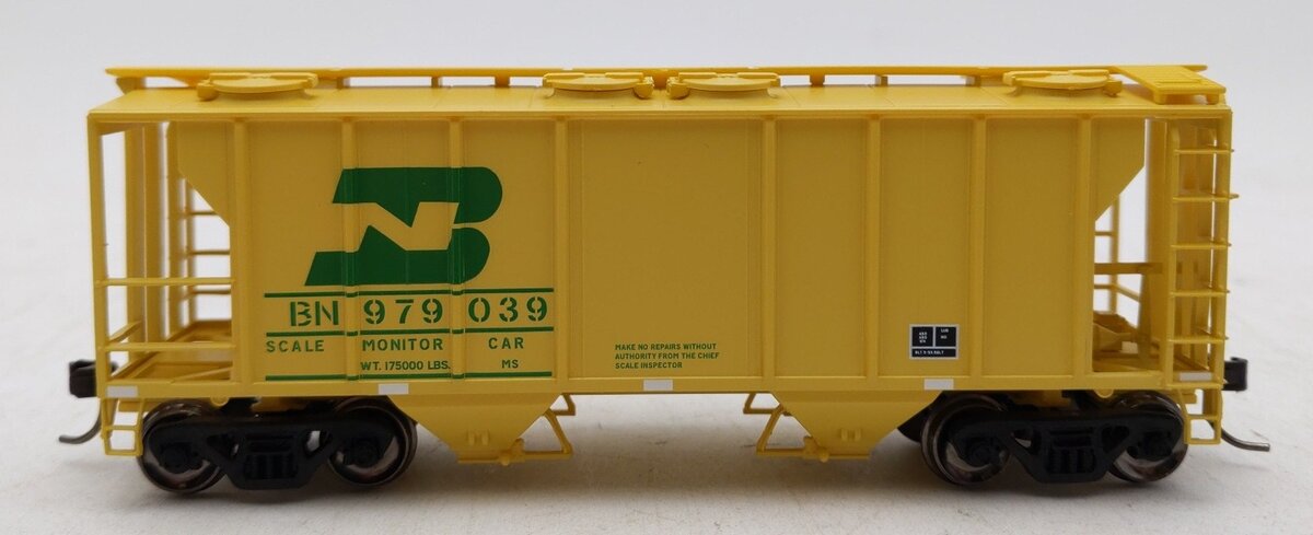 Atlas 20006595 HO Scale BN Monitor Car TM PS-2 Covered Hopper #979039