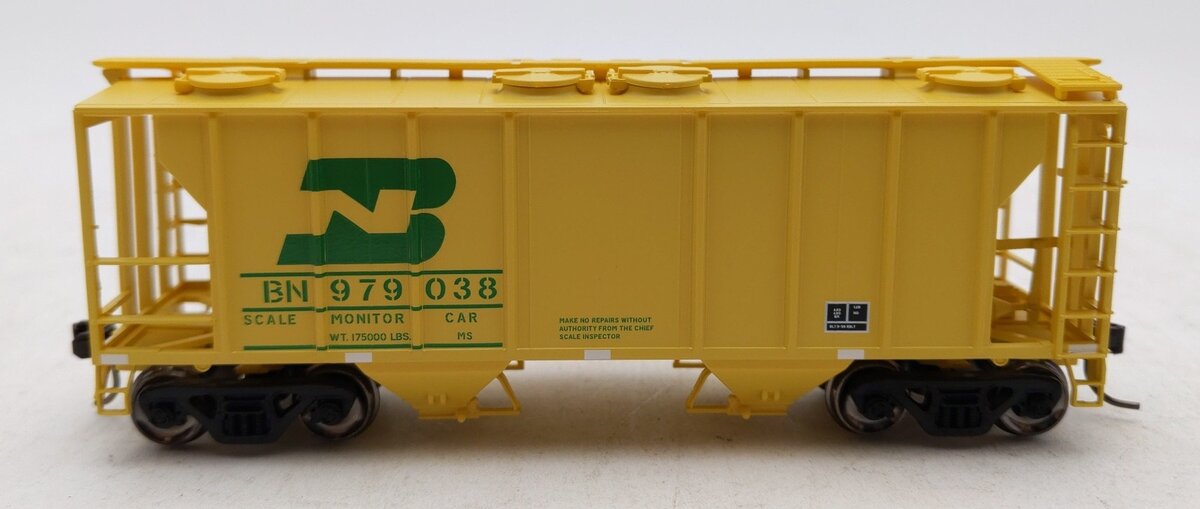 Atlas 20006594 HO Scale BN Monitor Car TM PS-2 Covered Hopper #979038
