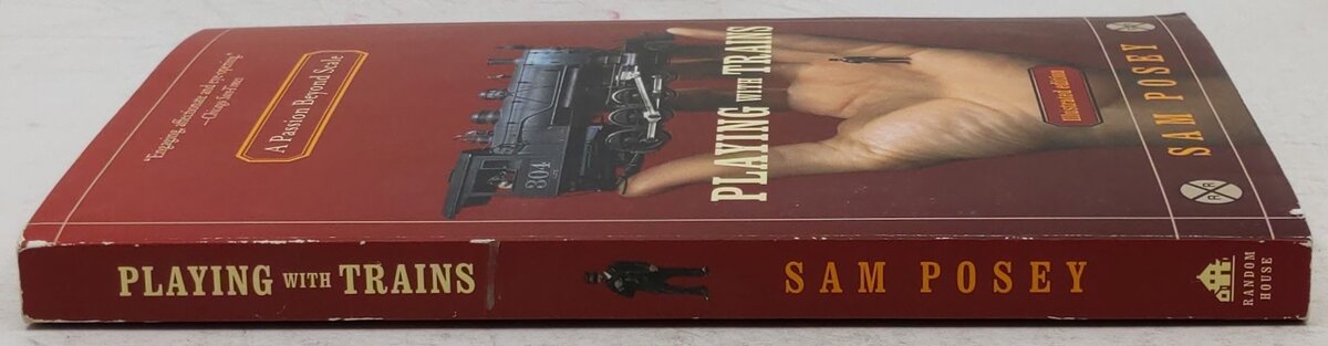 A Passion Beyond Scale: Playing With Trains Paperback Book By Sam Posey VG
