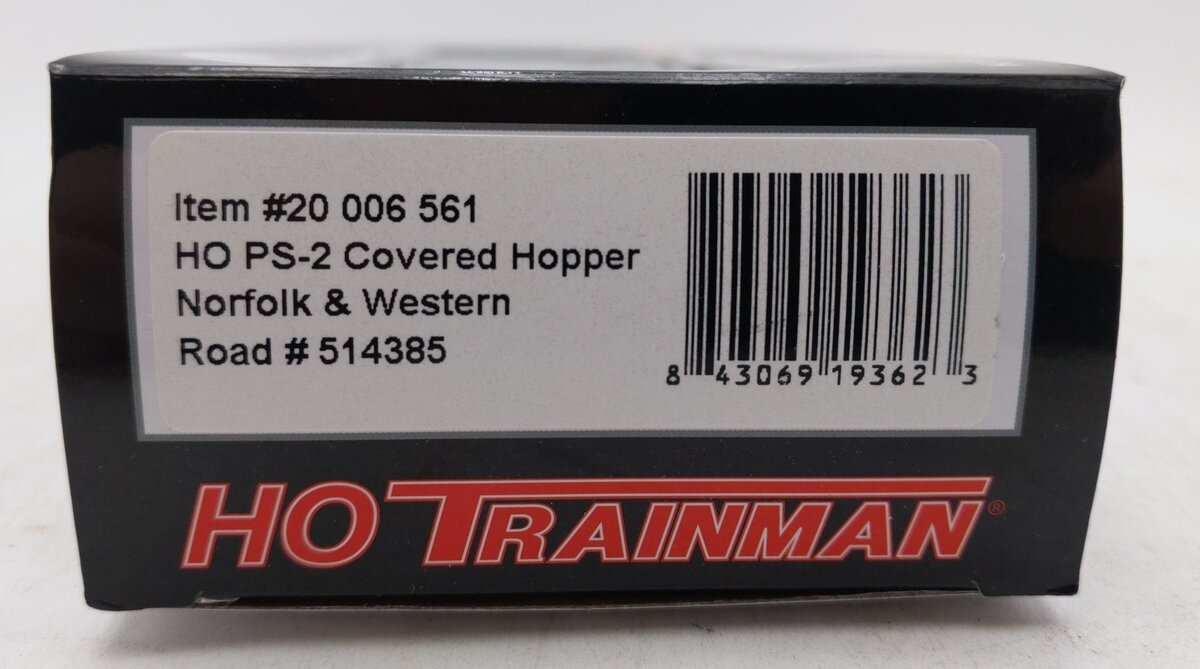 Atlas 20006561 HO Norfolk and Western TM PS-2 Covered Hopper #514385