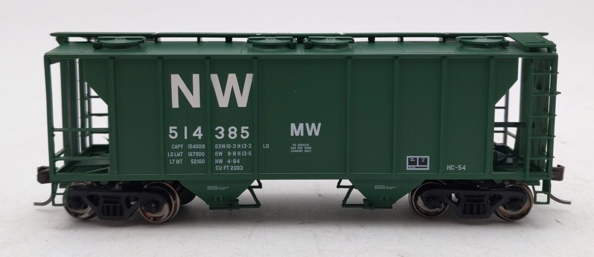 Atlas 20006561 HO Norfolk and Western TM PS-2 Covered Hopper #514385