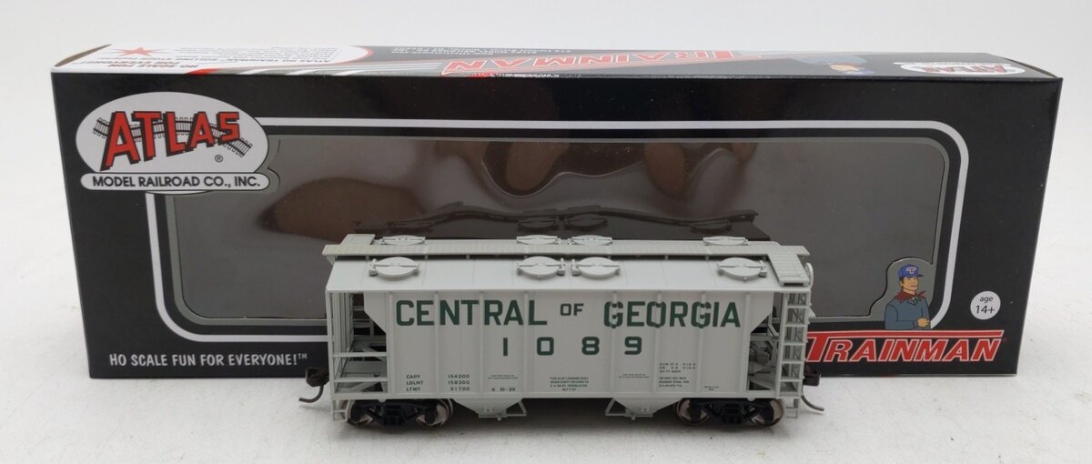 Atlas 20006557 HO Central of Georgia TM PS-2 Covered Hopper #1089