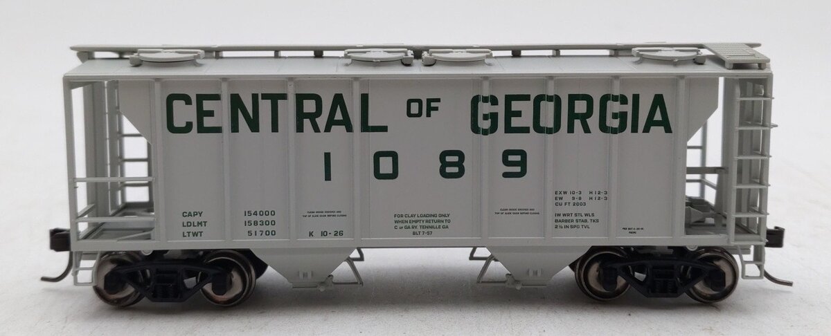 Atlas 20006557 HO Central of Georgia TM PS-2 Covered Hopper #1089