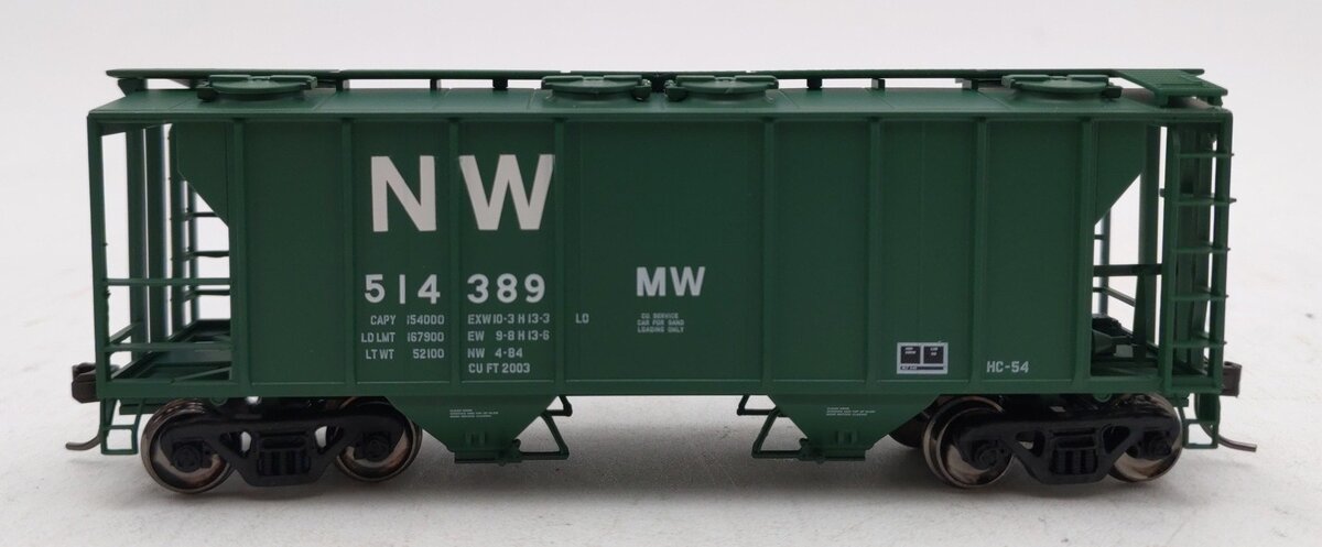 Atlas 20006562 HO Norfolk and Western TM PS-2 Covered Hopper #514389