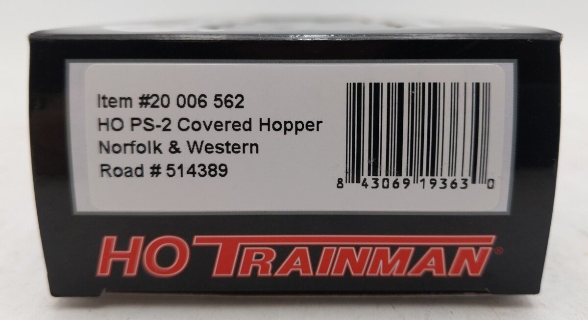 Atlas 20006562 HO Norfolk and Western TM PS-2 Covered Hopper #514389