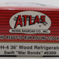 Atlas HTDH-4 HO Scale SRLX "War Bonds" 36' Wood Refrigerator Car #6309 LN/Box