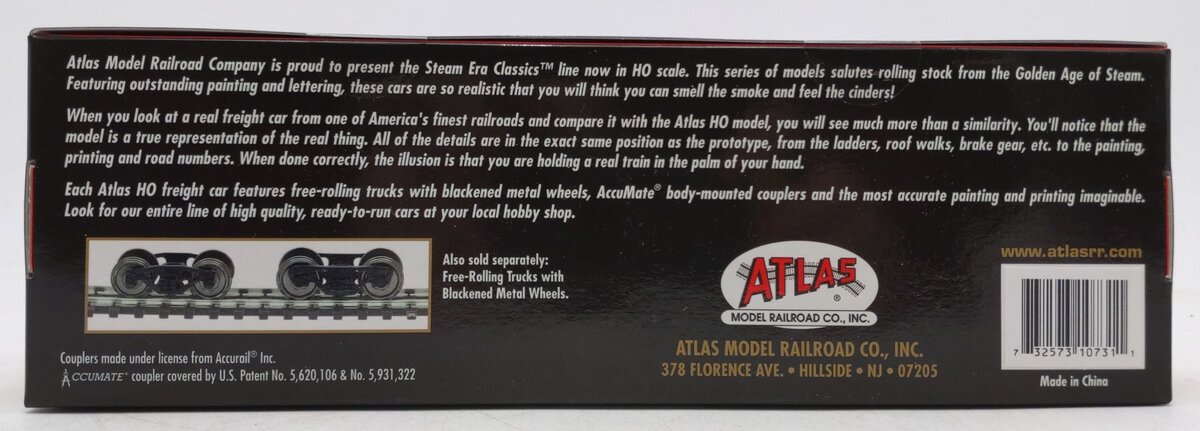 Atlas 1073-1 HO Homgas North Manson,MA 11,000 Gallon Tank Car #70 MT/Box