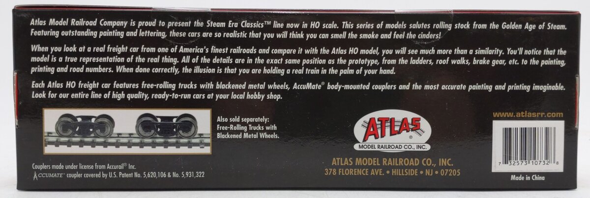 Atlas 1073-2 HO Scale HGCX 11,000 Gallon Homgas Tank Car #63 MT/Box