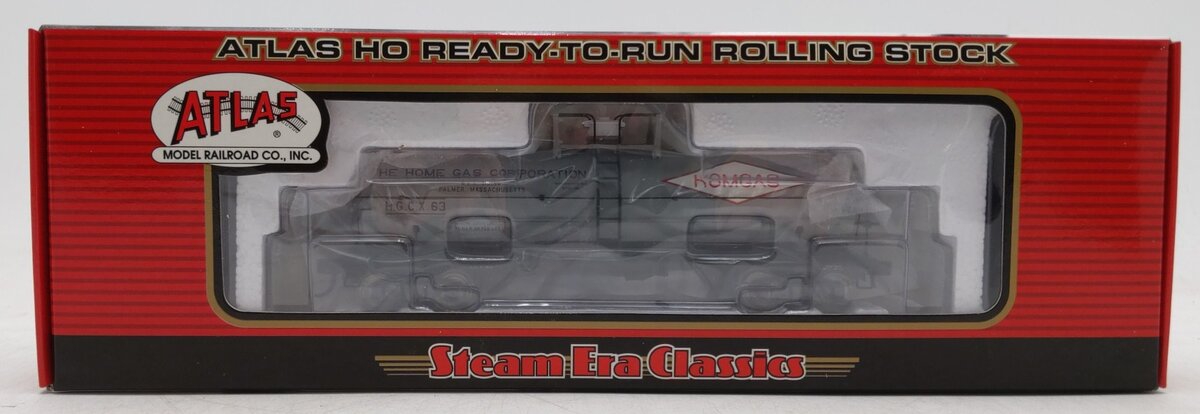 Atlas 1073-2 HO Scale HGCX 11,000 Gallon Homgas Tank Car #63 MT/Box