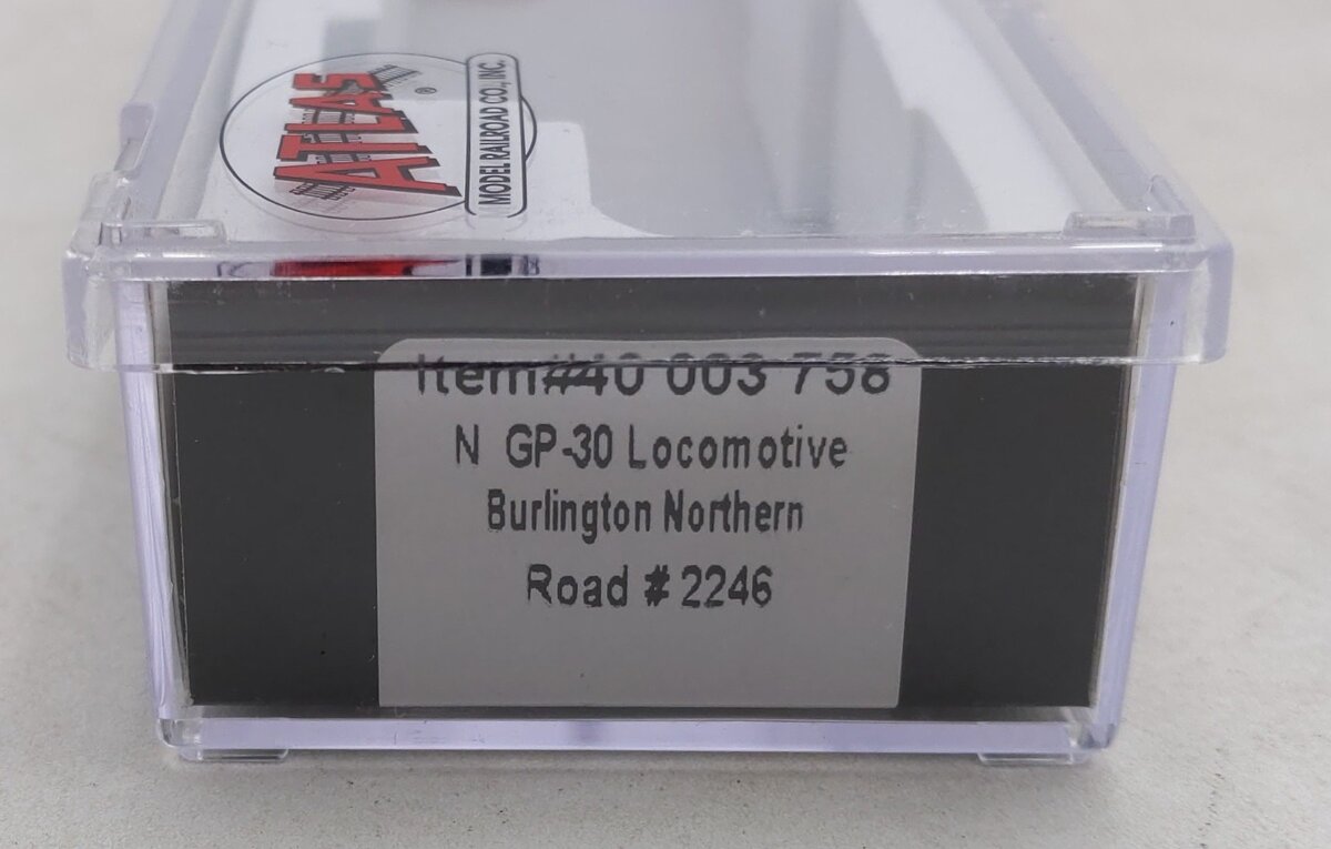Atlas 40003758 N Burlington Northern GP30 Phase 1 Diesel Locomotive #2246