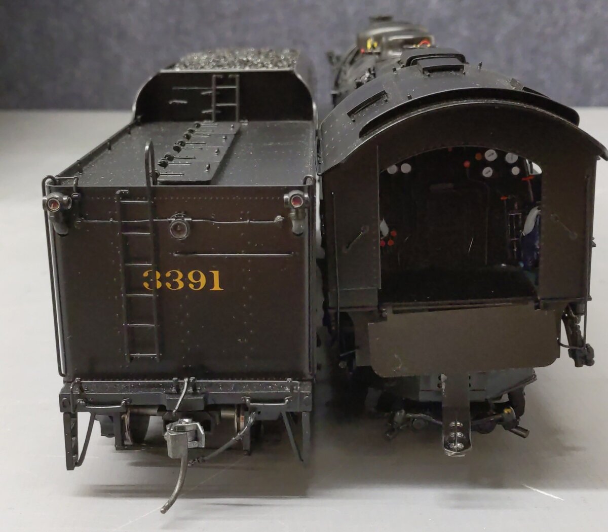 Sunset Models O Brass Erie Berkshire S-4 Steam Loco & Tender #3391 (2-Rail) EX/Box
