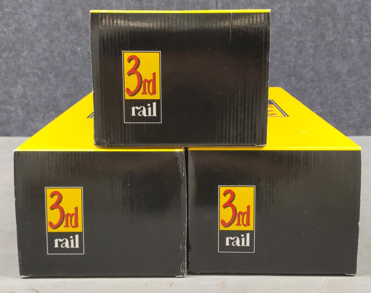 Sunset Models O Brass PRR & LIRR MP54 Electric Locomotive (Set of 3) - 2-Rail NIB