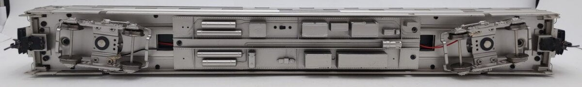 Golden Gate Depot O Aluminum CB&Q Budd Slumber "Silver Repose" Coach (2 Rail) EX/Box