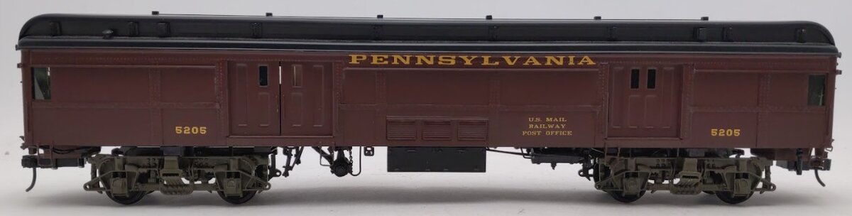 Sunset Brass O Scale BRASS Pennsylvania RR P54 Commuter BM62 Baggage Car #5205 EX/Box