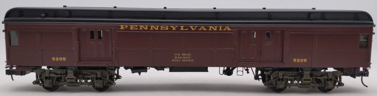 Sunset Brass O Scale BRASS Pennsylvania RR P54 Commuter BM62 Baggage Car #5205 EX/Box