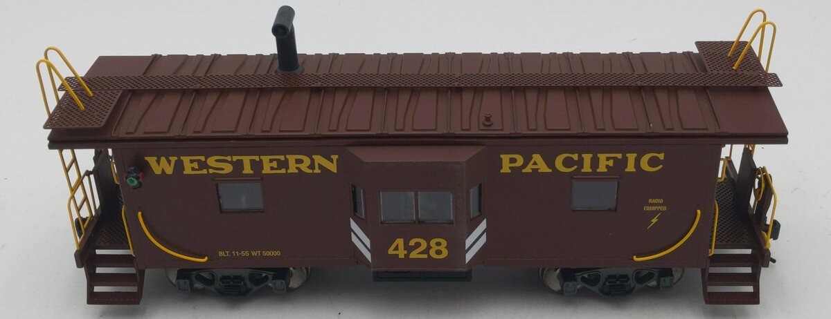 K-Line KS612-21721 Western Pacific Bay Window Caboose 2-Rail NIB