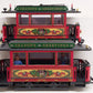 LGB 20355 Season's Greetings Christmas Streetcar Trolley (Set of 2) EX/Box