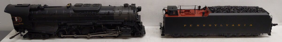MTH 20-3160-2 Pennsylvania J-1 2-10-4 Steam Locomotive & Tender w/ PS2 (2 Rail) EX/Box