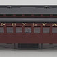 MTH 20-62004 O Scale Pennsylvania 64' Woodsided Coach Car #463 (2-Rail) LN/Box