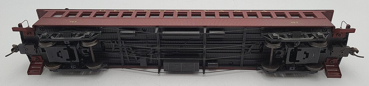 MTH 20-62004 O Scale Pennsylvania 64' Woodsided Coach Car #463 (2-Rail) LN/Box