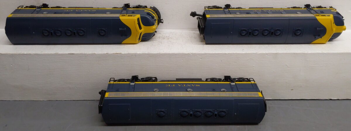 MTH 20-20055-2 O Santa Fe F-7 ABA Diesel Engine Set w/PS 2.0 #218L/218C/218A