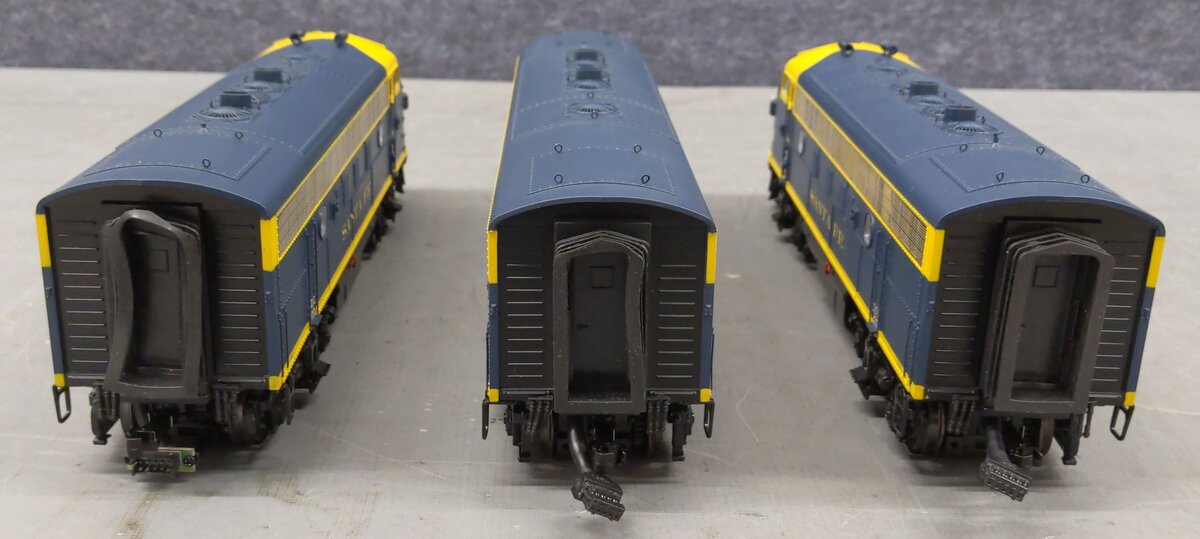 MTH 20-20055-2 O Santa Fe F-7 ABA Diesel Engine Set w/PS 2.0 #218L/218C/218A