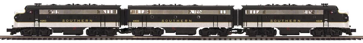 MTH 20-20191-2 O Scale Southern F-7 ABA Diesel Locomotive Set w/ PS3 (2-Rail) NIB