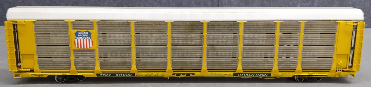 Overland 0026 O Scale BRASS Union Pacific Tri-Level Auto Rack (2-Rail)- Custom/Box
