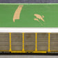 Overland 0026 O Scale BRASS Union Pacific Tri-Level Auto Rack (2-Rail)- Custom/Box