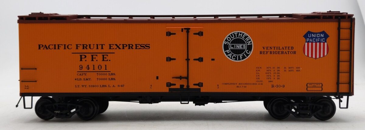 Red Caboose RC-0519 O Scale 2-Rail PFE Wooden Ice Reefer Car #94101 LN/Box