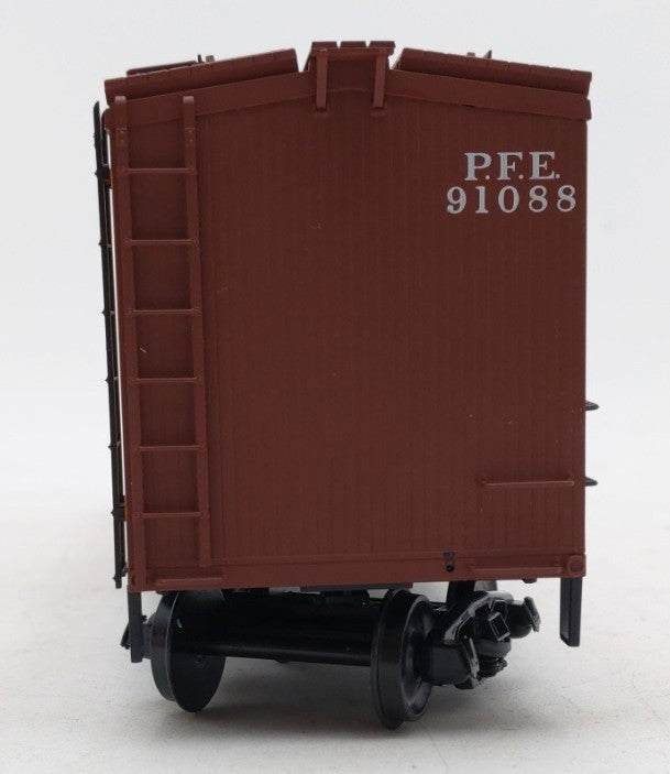 Red Caboose RC-0519 O Scale 2-Rail PFE Wooden Ice Reefer Car #91088 LN/Box