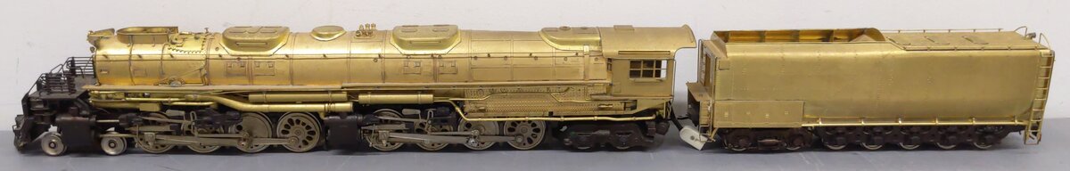 US Hobbies O Scale BRASS Union Pacific Big Boy 4-8-8-4 Steam Loco & Tender #4014 EX/Box