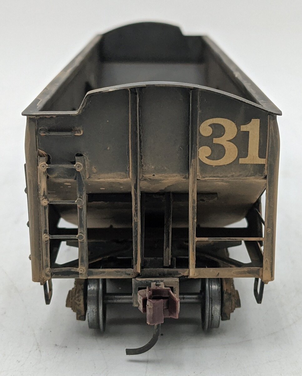 US Hobbies 704 O Brass MC&G ACF Welded Triple Hopper #31 (2-Rail) - Painted/Box
