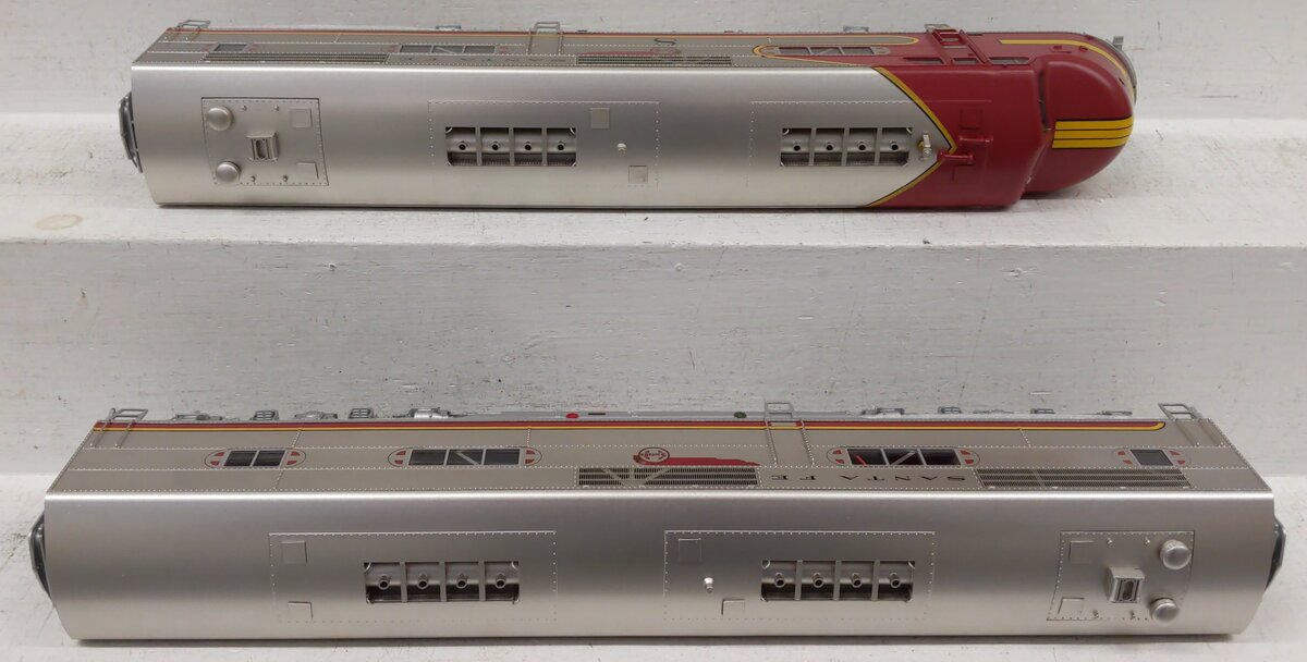 3rd Rail O Scale 2-Rail Sante Fe EMC E1A/E1B AB Diesel Locomotive Set w/ DCC&Snd LN/Box