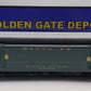 Golden Gate Depot O Scale Santa Fe Heavyweight Car #1821 (2Rail) EX/Box