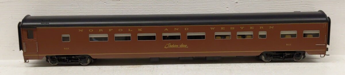 Golden Gate Depot O Scale 2-rail N&W 'The Powhatan Arrow' 56-Seat Coach Car #501 EX