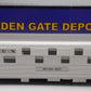 Golden Gate Depot O Scale CB&Q Aluminum Budd "Silver Rest" Slumber Coach (2Rail) EX/Box