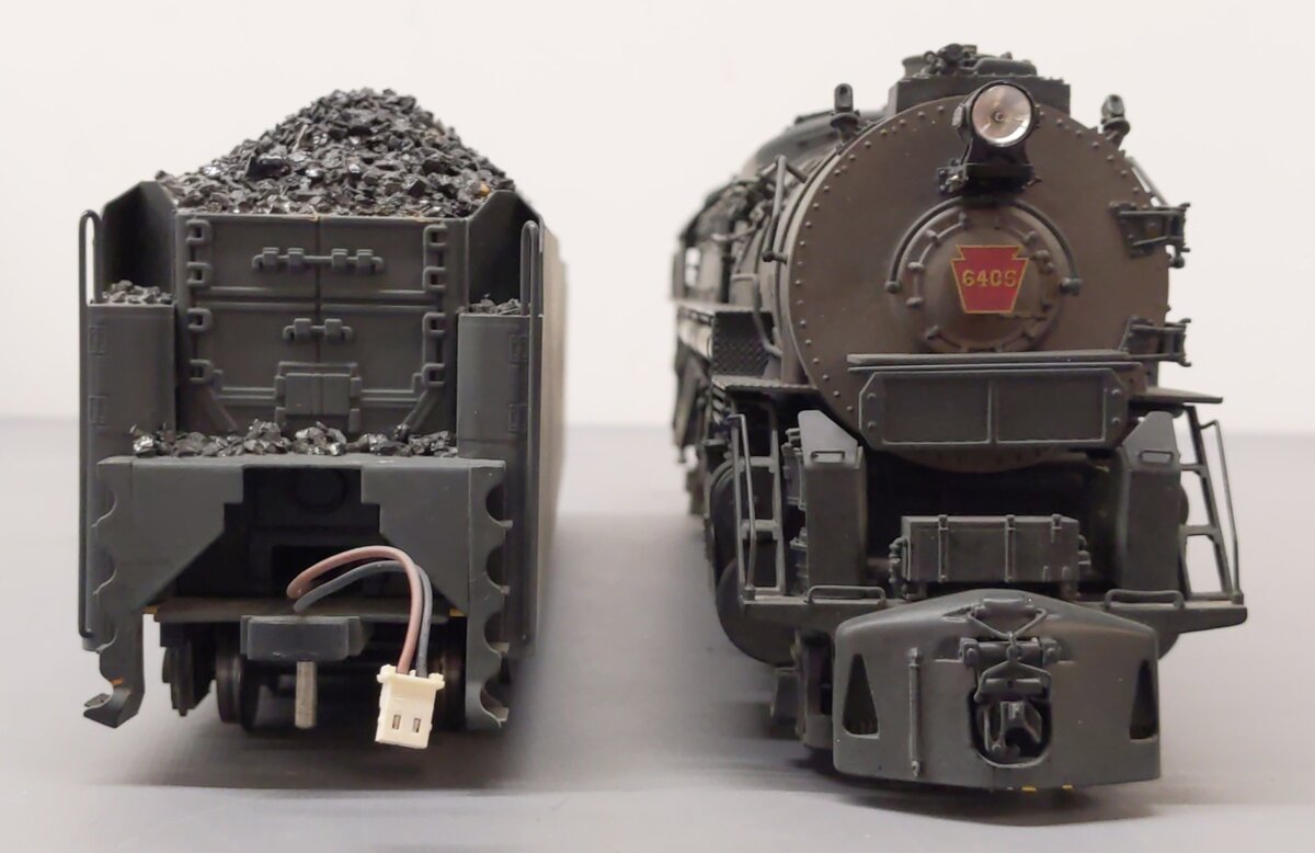 Sunset Models O Brass PRR J1a 2-10-4 Steam Locomotive & Tender #6405 - 2-Rail/Box
