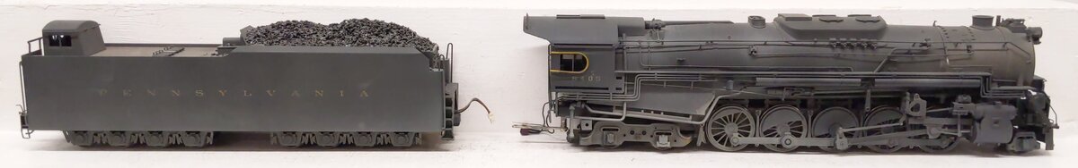 Sunset Models O Brass PRR J1a 2-10-4 Steam Locomotive & Tender #6405 - 2-Rail/Box